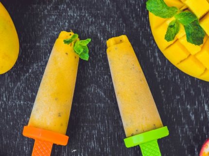 Mango Minze Kombucha Eis Rezept