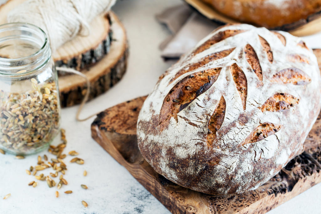 Natursauerteig, Sauerteigbrot