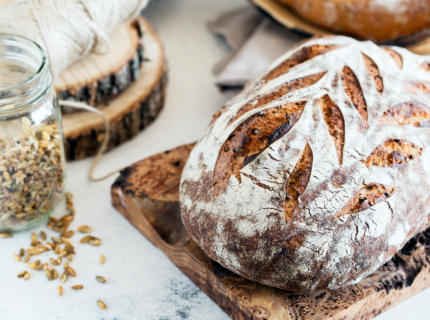 Natursauerteig, Sauerteigbrot