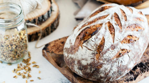 Natursauerteig, Sauerteigbrot