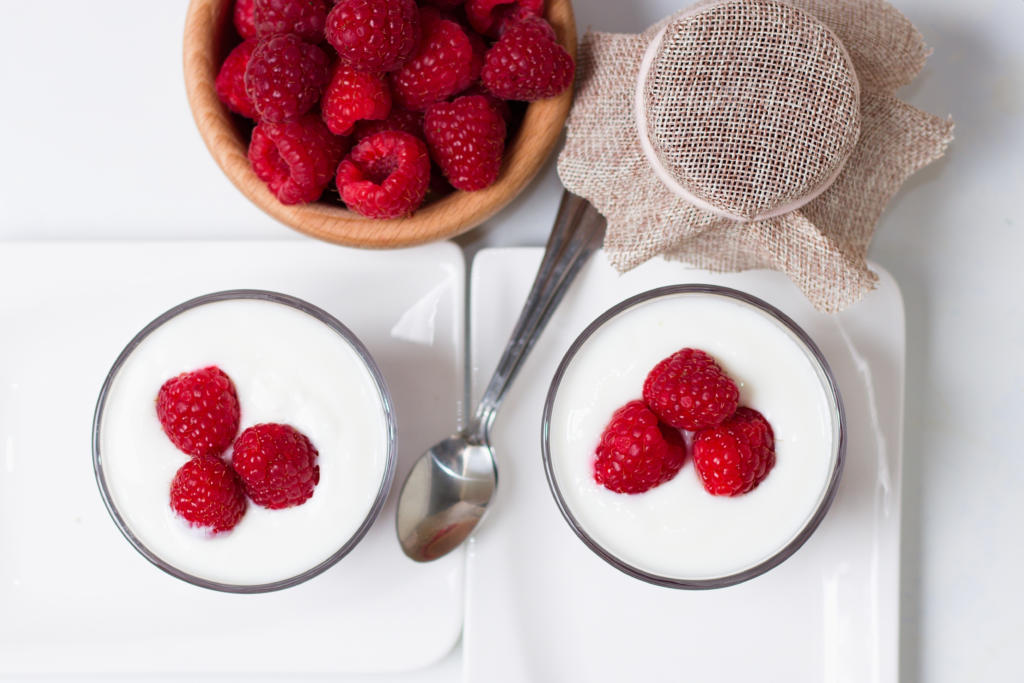 Joghurt mit Beeren