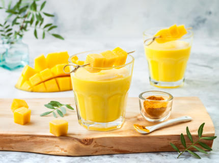 Mango Lassi mit Milchkefir, Rezept