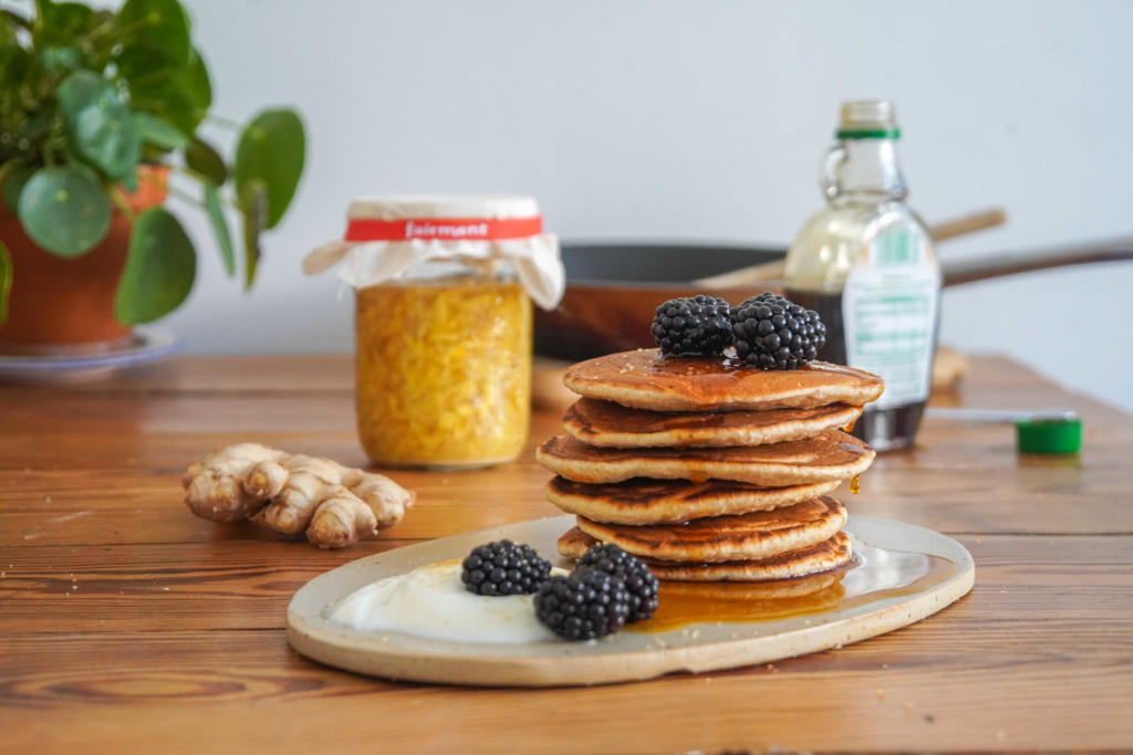 Rezept Pancakes mit Ginger Bug Fairment