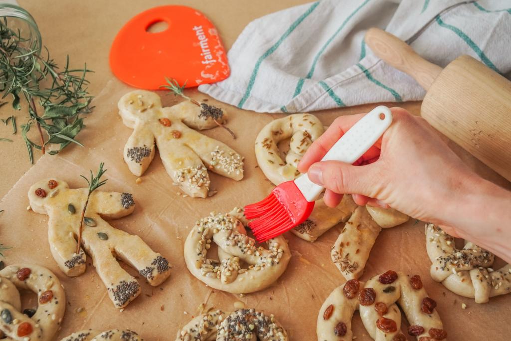 Sauerteig-Stutenkerl &amp; Martinsbrezel Rezept I Fairment