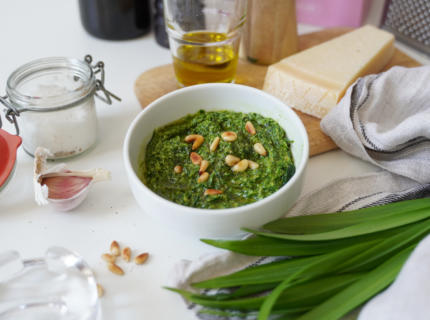 fermentiertes Bärlauchpesto