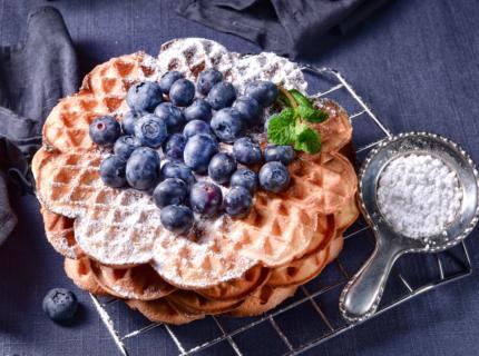 Sauerteigreste Rezept, Waffeln, Sauerteig