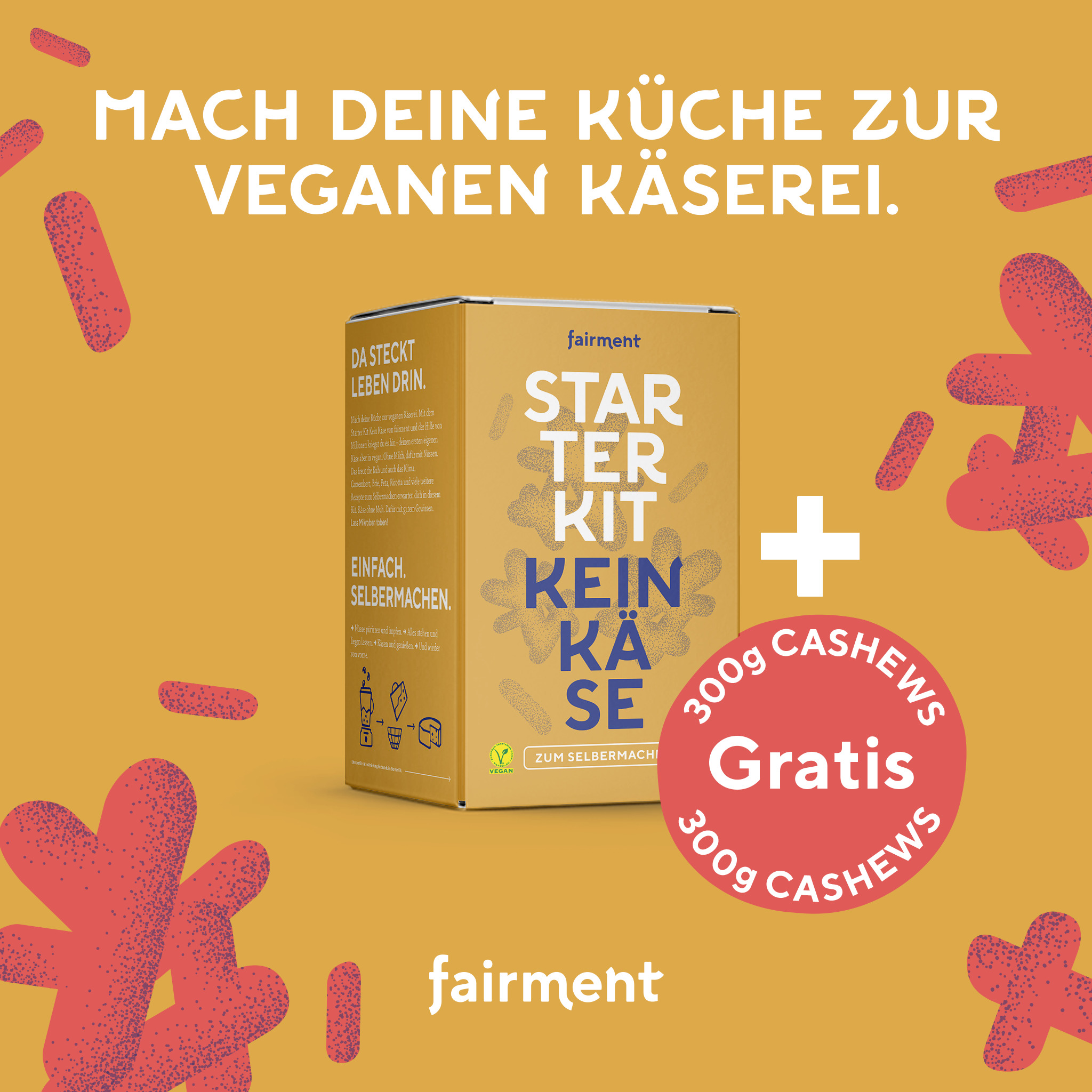 starter kit keinkäse, fairment