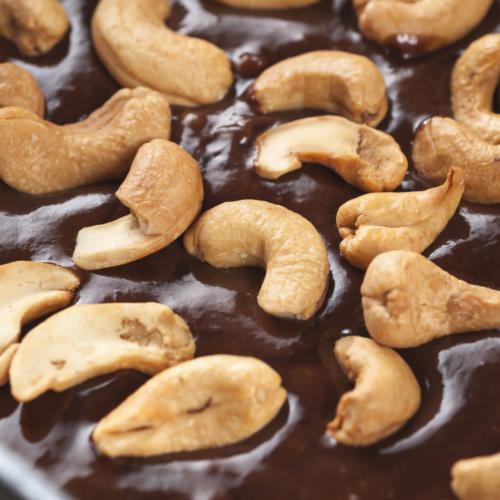 Präbiotische Schoko-Brownies mit Cashews