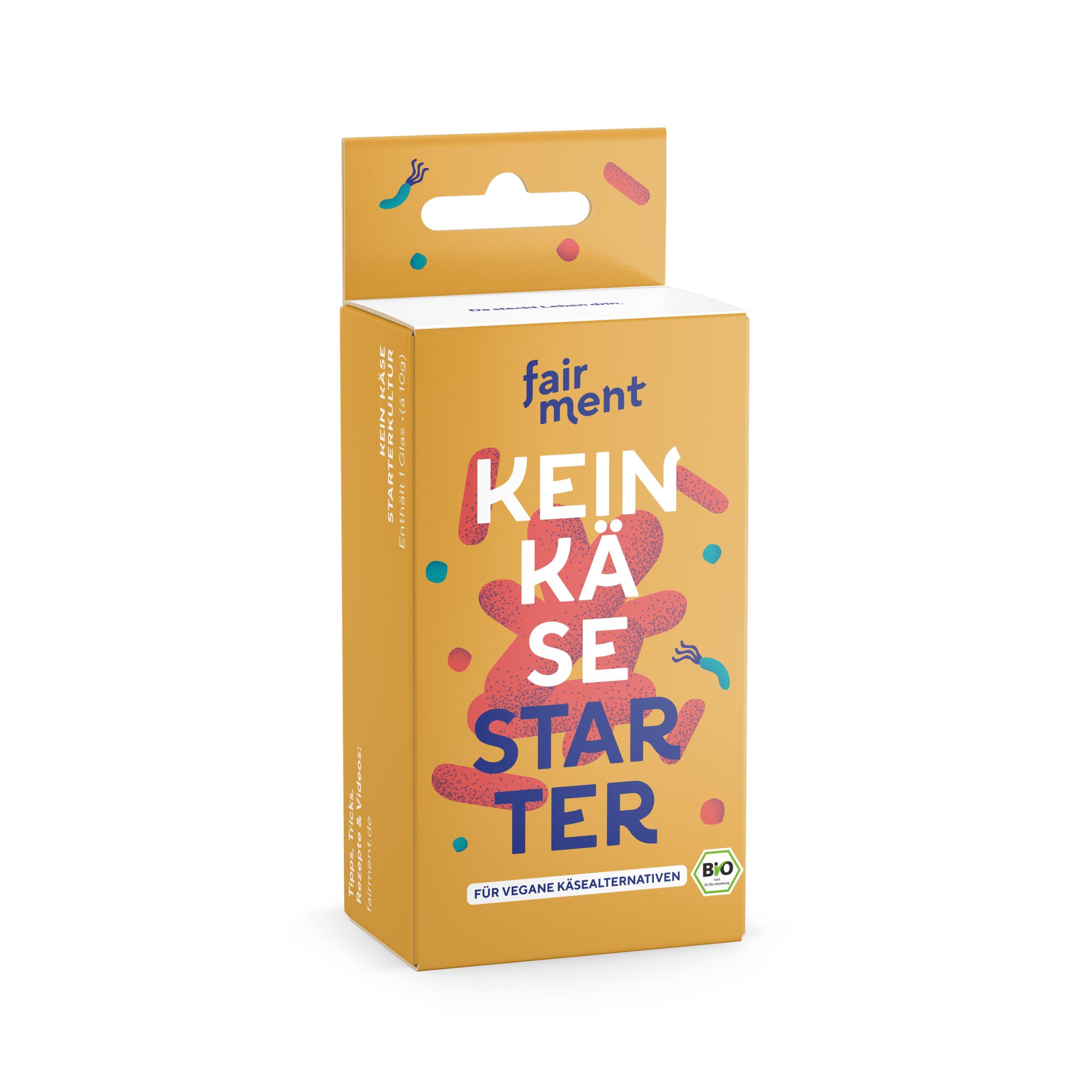 Kein Käse Starter, vegan, veganer Käse, fairment