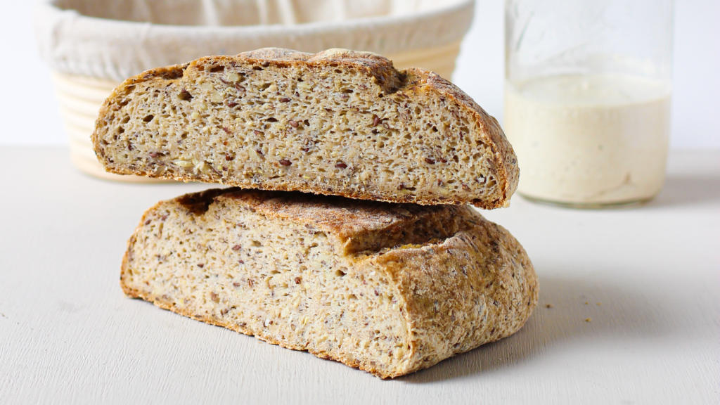 glutenfreies Sauerteigbrot, Sauerteig glutenfrei, fairment