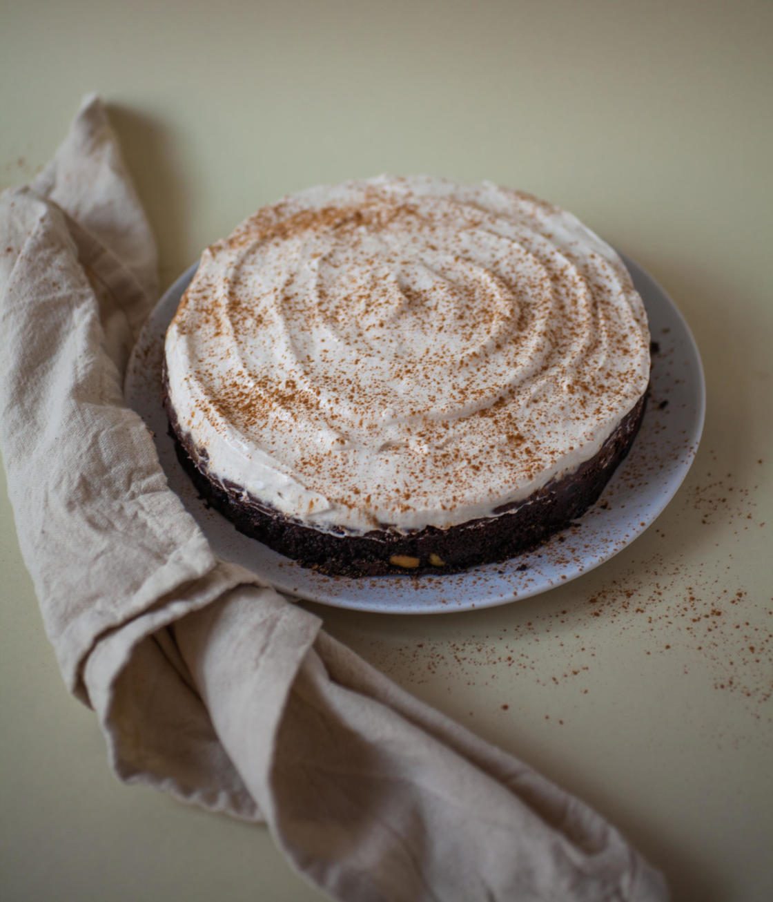 Glutenfreier Schokokuchen mit Sauerteig und Birnen | Fairment